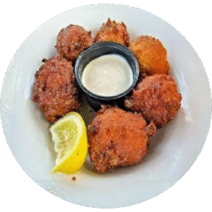 CONCH FRITTERS.  6pc