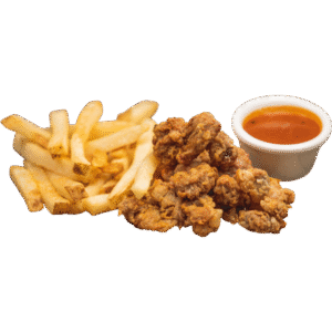 #9 Fried Gizzards or Liver Combo 1/2 lb