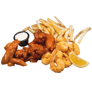 #10 5 Wings & 10 Shrimp Combo